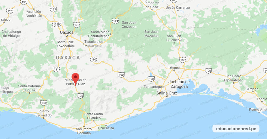 Temblor en México de Magnitud 3.8 (Hoy Sábado 02 Mayo 2020) Sismo - Epicentro - Miahuatlán - Oaxaca - OAX. - SSN - www.ssn.unam.mx