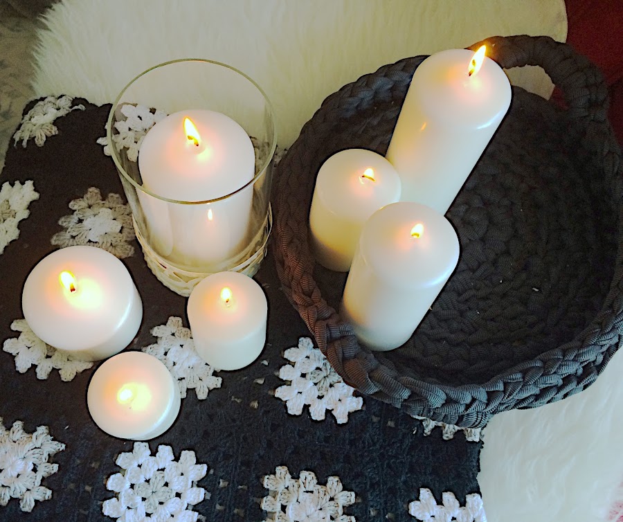 Las velas representan muy bien al elemento fuego.