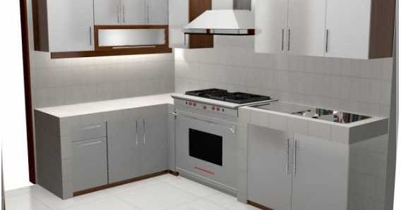 Ide Terpopuler Dapur Minimalis Ukuran 2x3 Meter