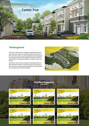 landing page blogspot