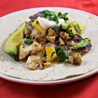 Cumin Spiced Fish Tacos with Avocado Mango Salsa | I Can Cook That