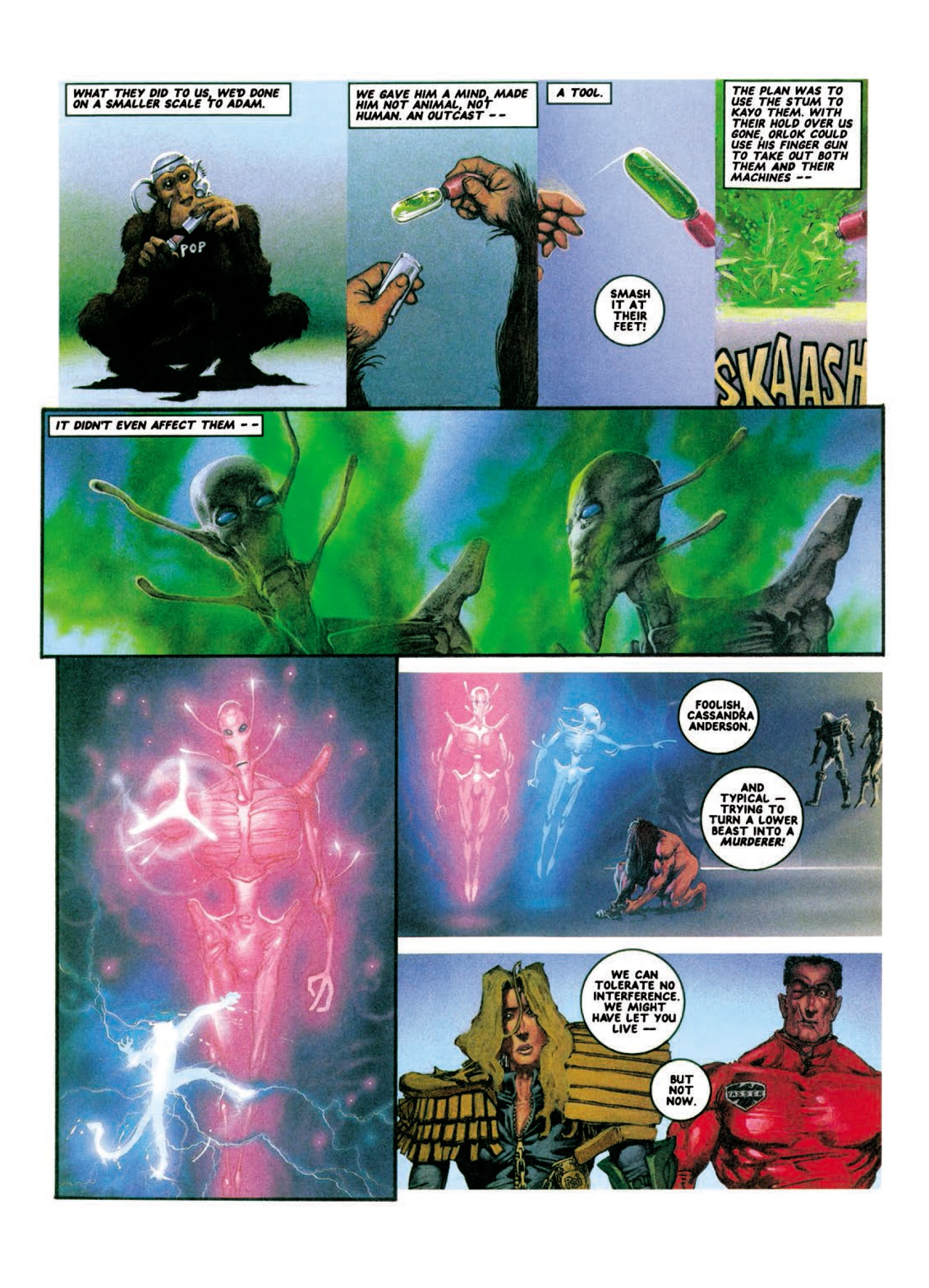 Read online Judge Anderson: The Psi Files comic -  Issue # TPB 2 - 168