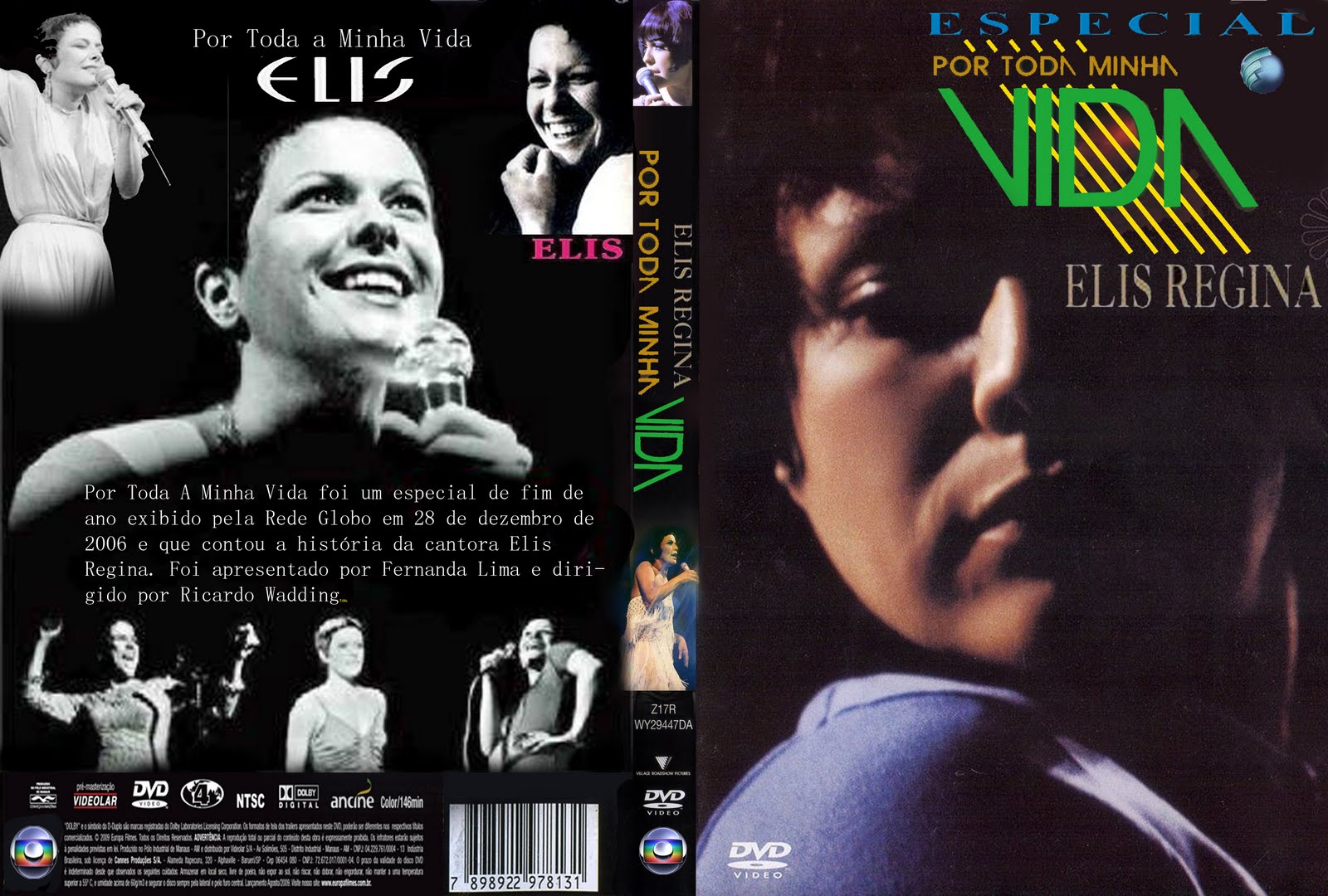 Capas Documentários Elis Regina Por Toda