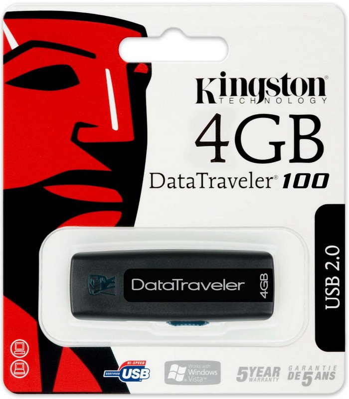 Говорящая книга на флеш карте. Kingston DATATRAVELER 100 4gb USB Flash.