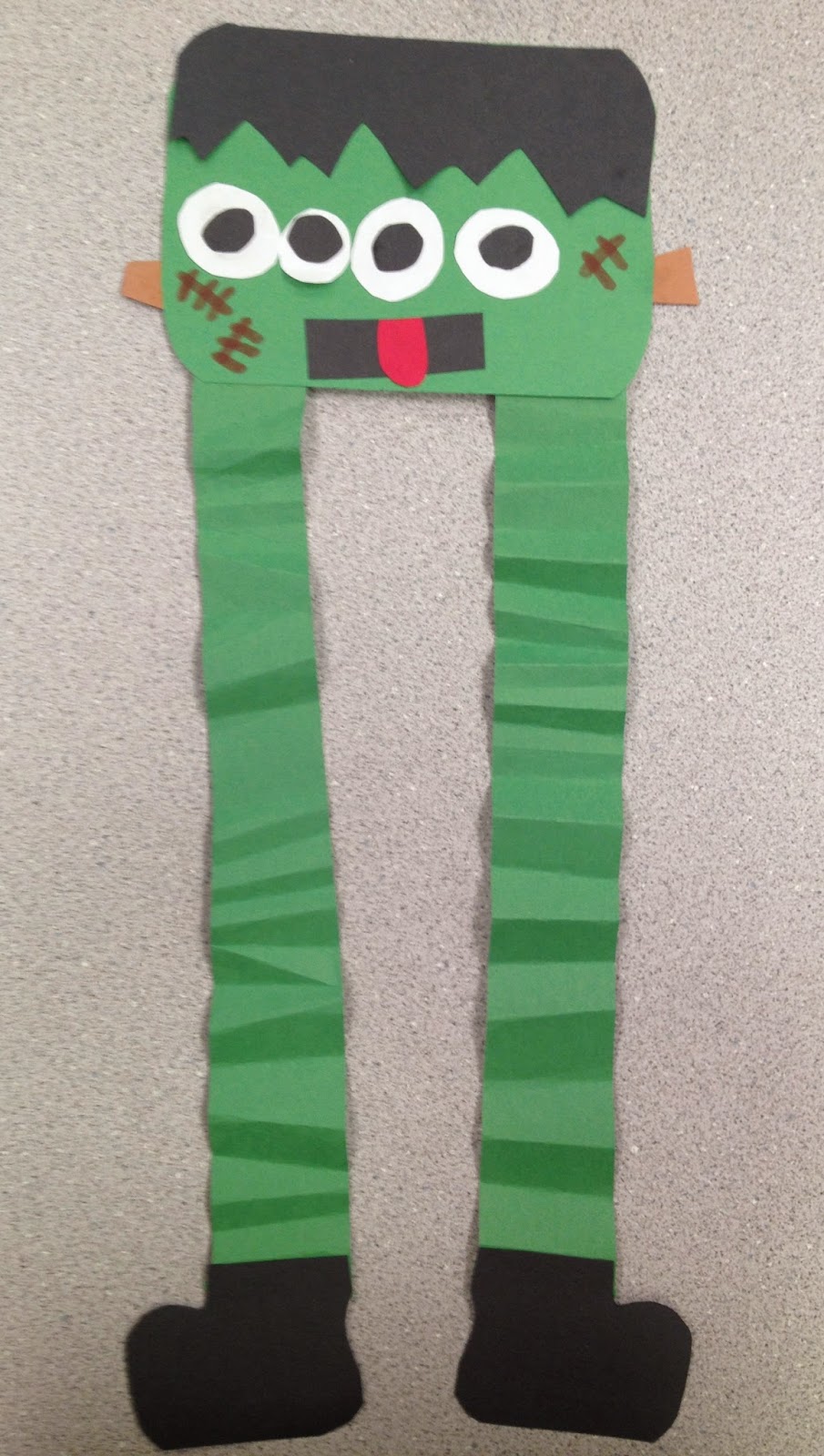 Ms. C's Artroom Halloween Frankenstein's