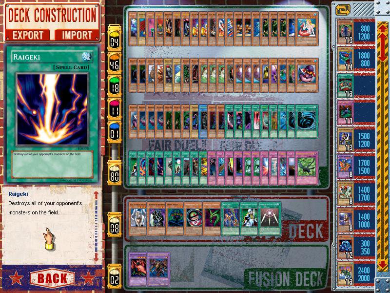 Yu gi oh gx power of chaos all cards download