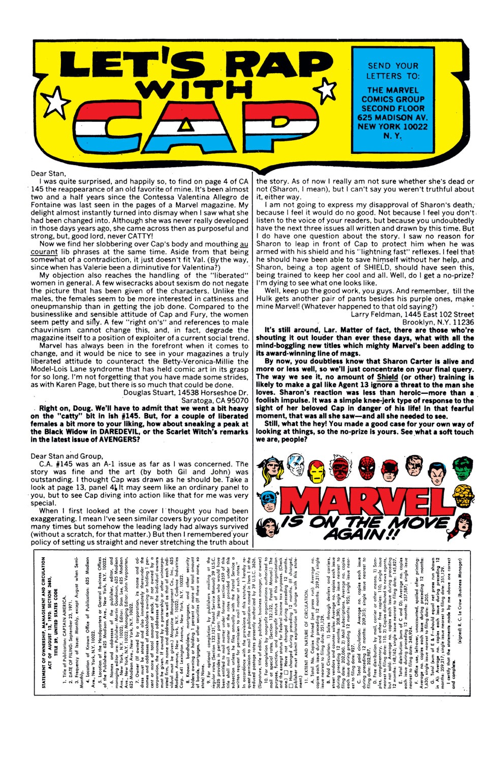 Read online Captain America (1968) comic -  Issue #149 - 23