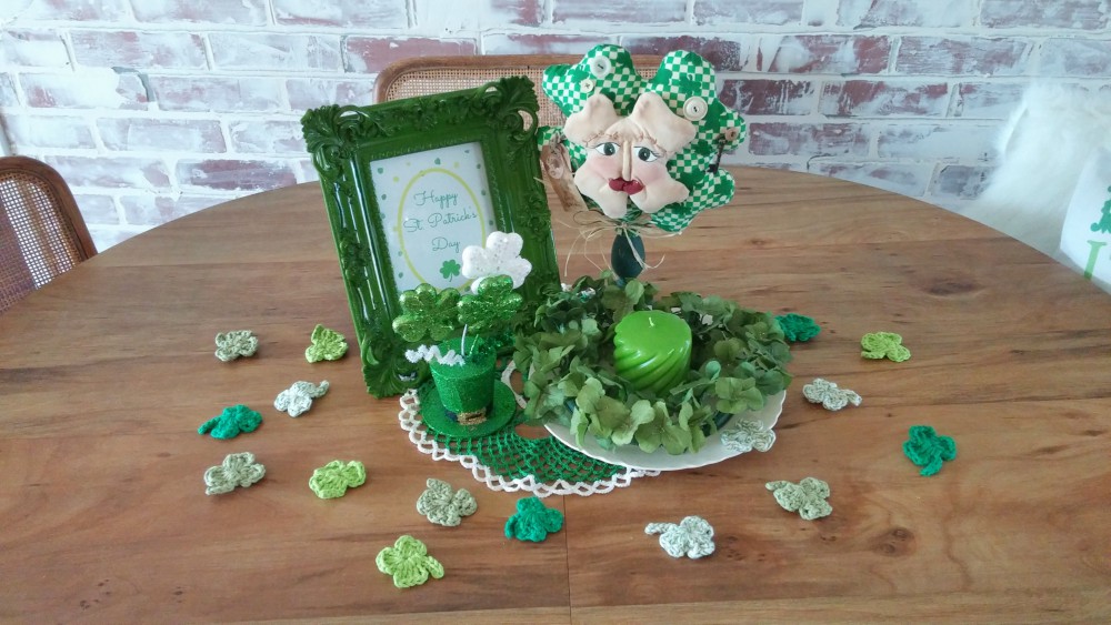 St. Patrick's Day tablescape
