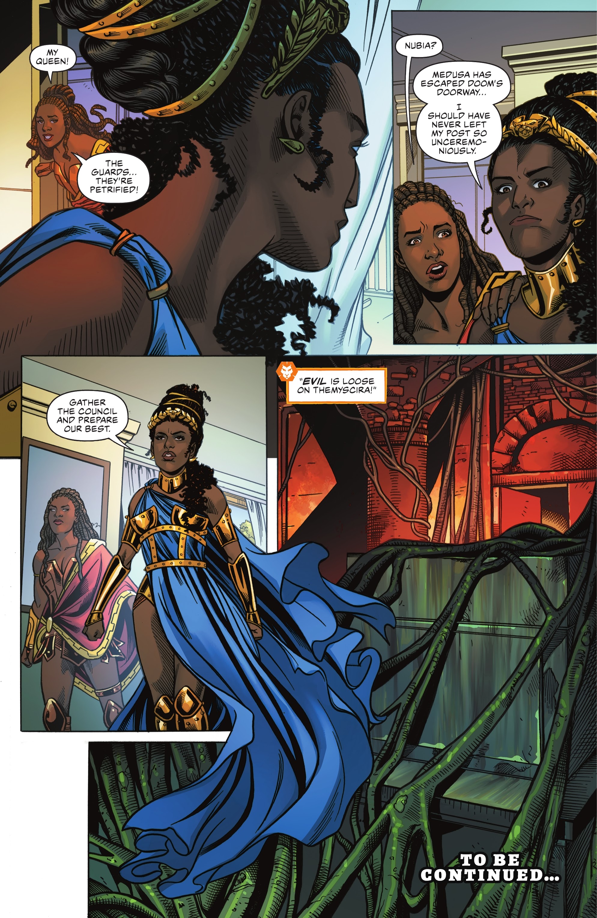 Read online Nubia & the Amazons comic -  Issue #3 - 23