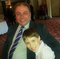 Father and Son at a Wedding
