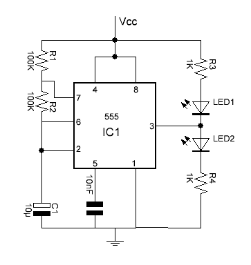 Difference Between Astable And Monostable 555