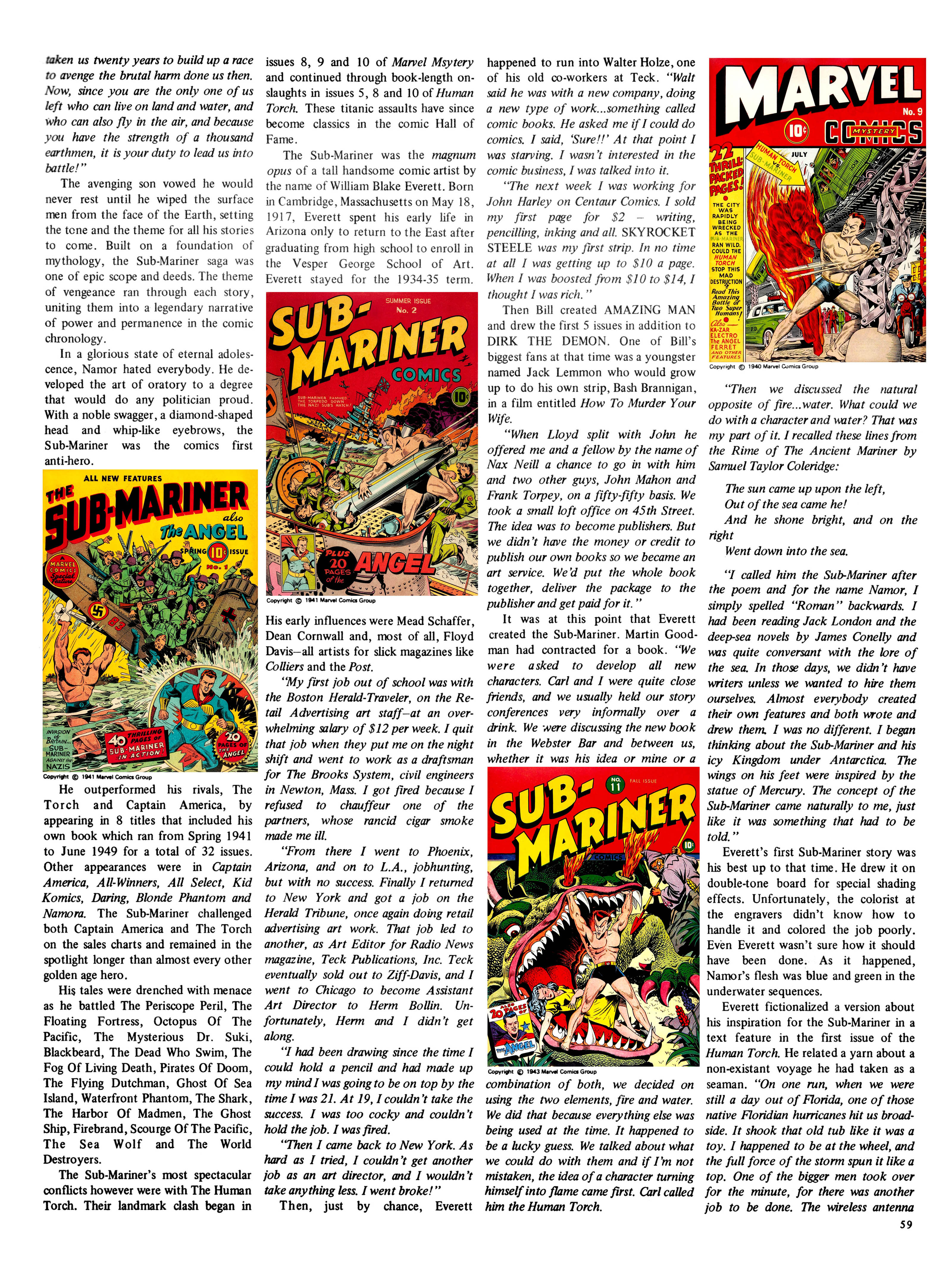 Read online The Steranko History of Comics comic -  Issue # TPB 1 - 59