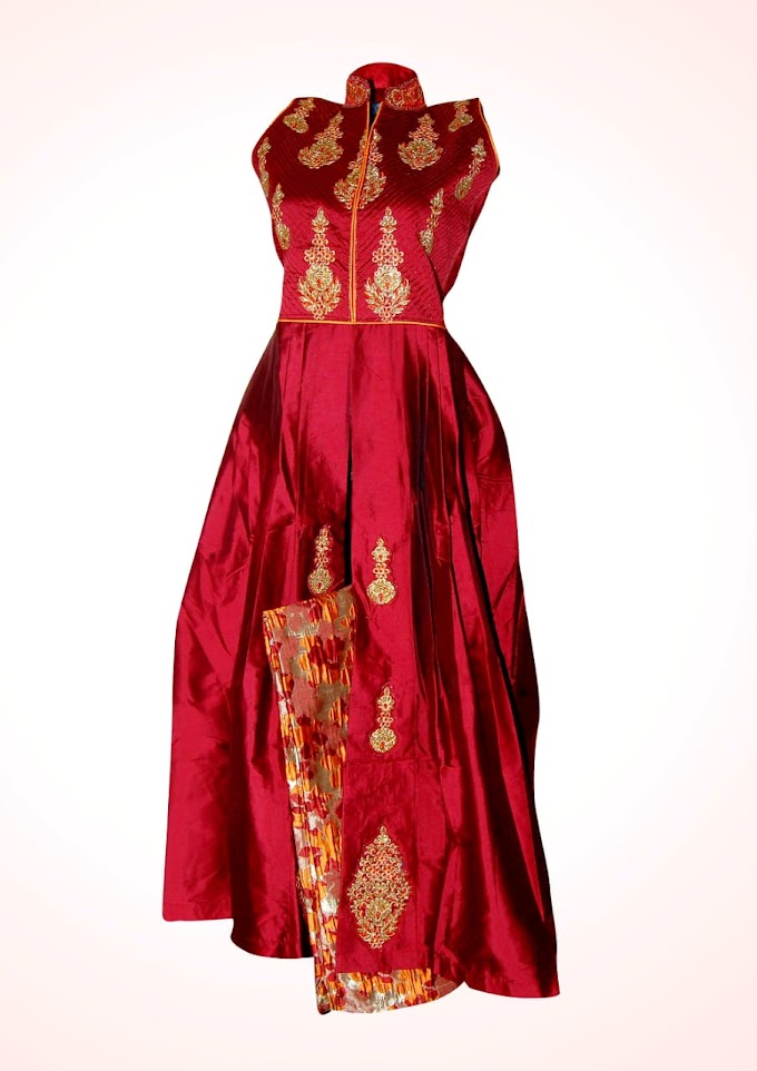 gown | red auburn