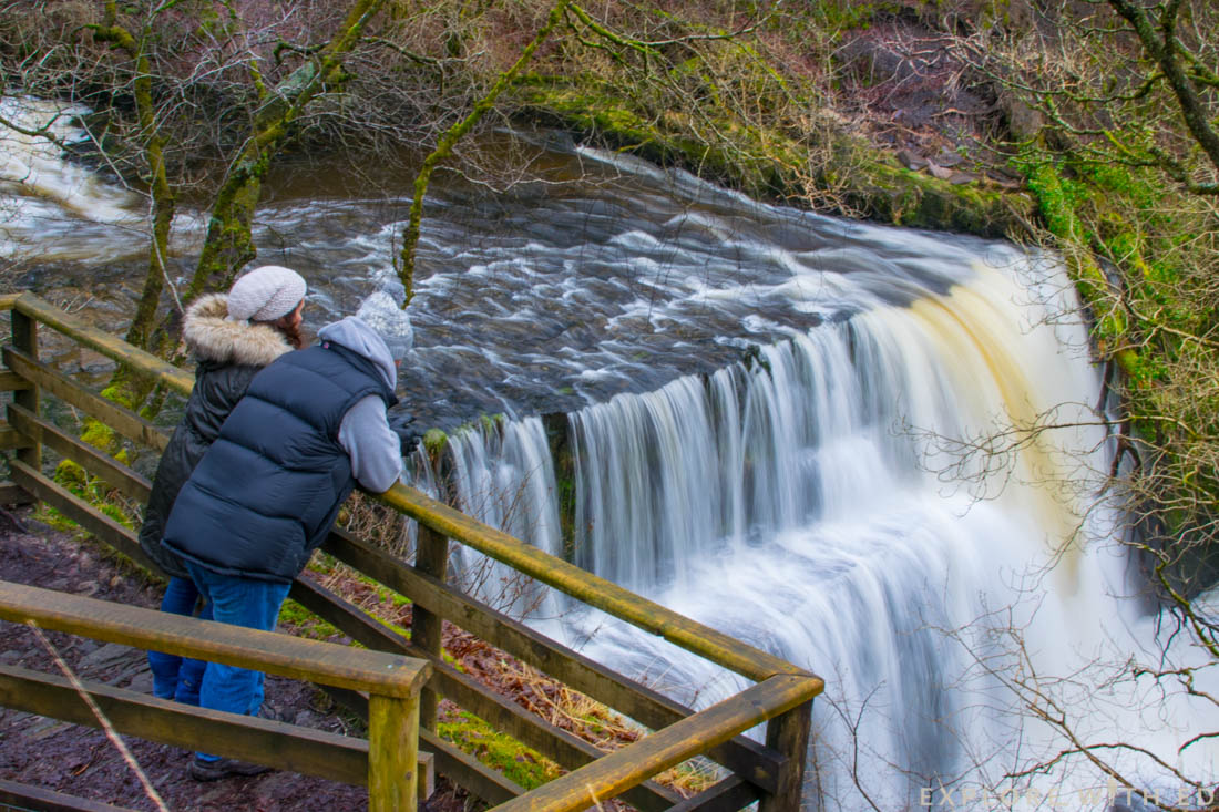 sgwd clun-gwyn, Waterfall Country, Brecon Beacons National Park
