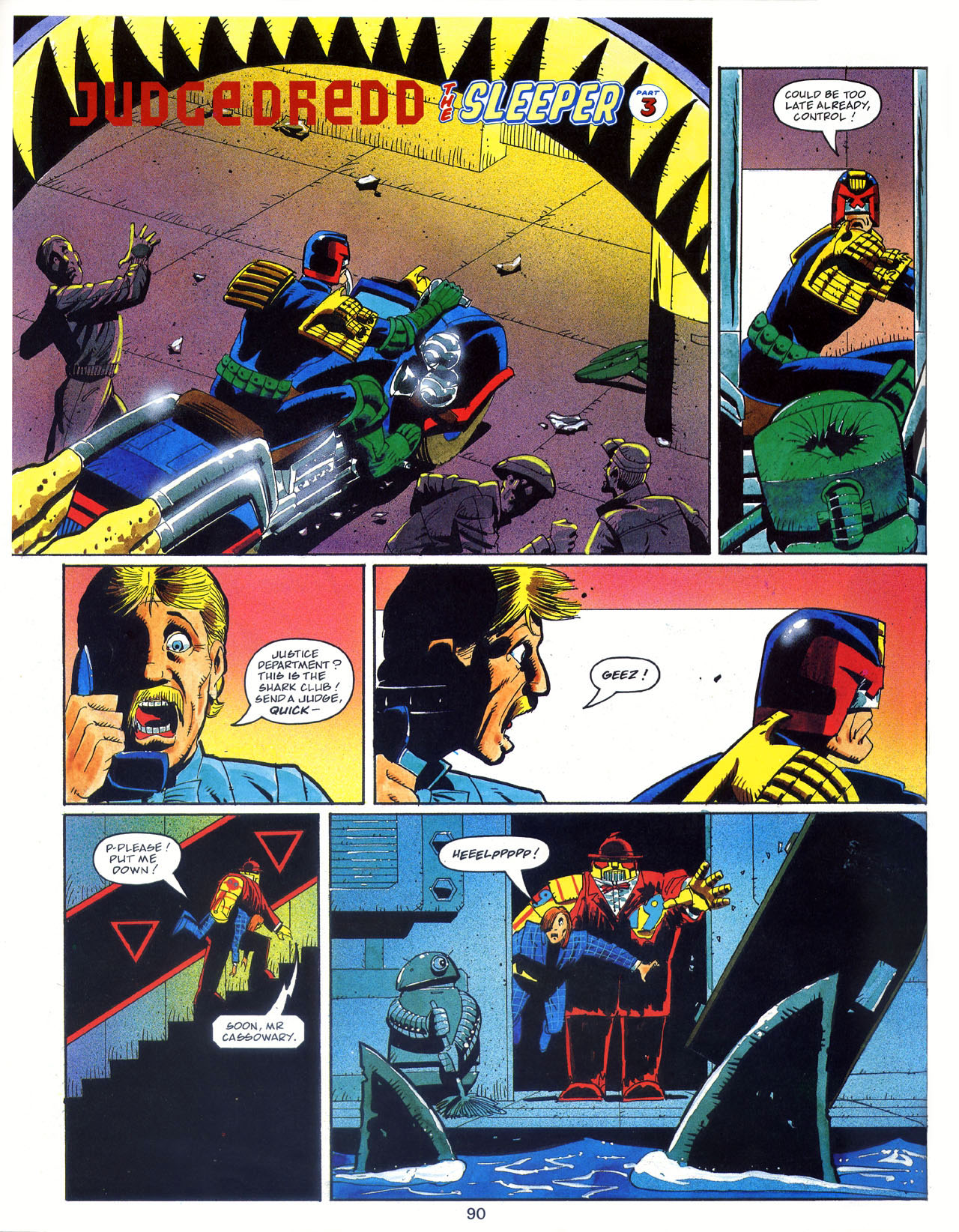 Read online Judge Dredd: The Complete Case Files comic -  Issue # TPB 16 (Part 1) - 259