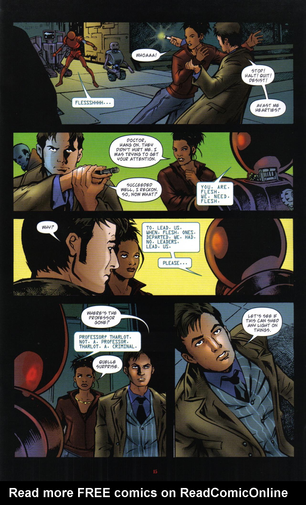 Read online Doctor Who (2008) comic -  Issue #4 - 16