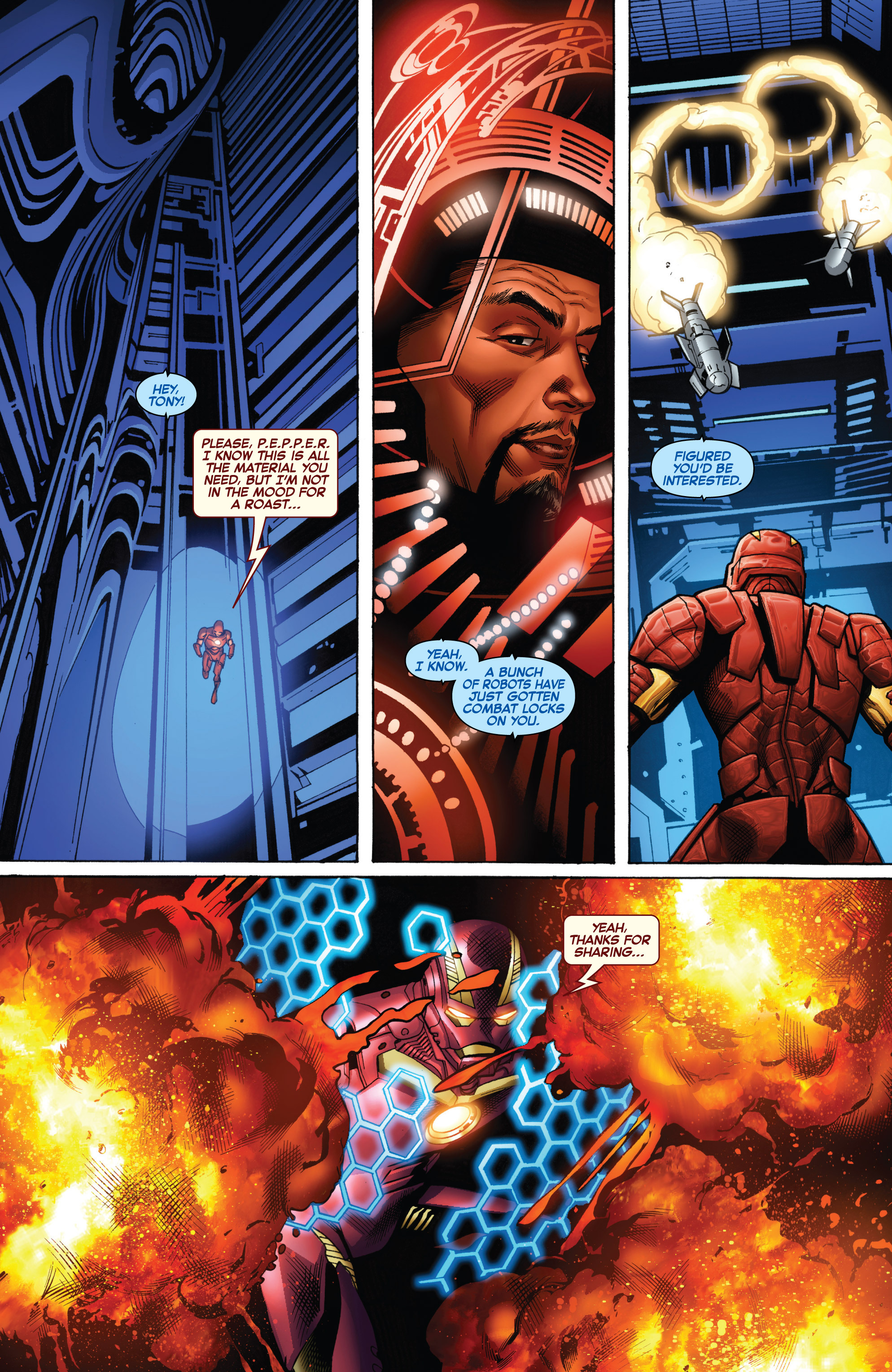 Read online Iron Man (2013) comic -  Issue #6 - 16