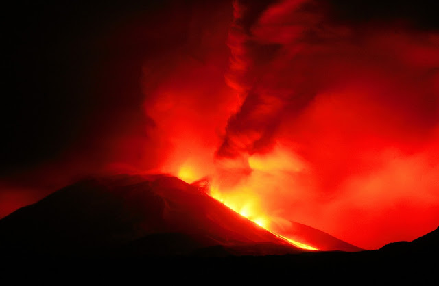 Hekla Volcano Eruption