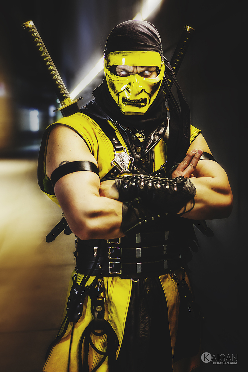 10 Mortal Kombat: Scorpion Cosplay Costume Designs - Creative Cosplay ...