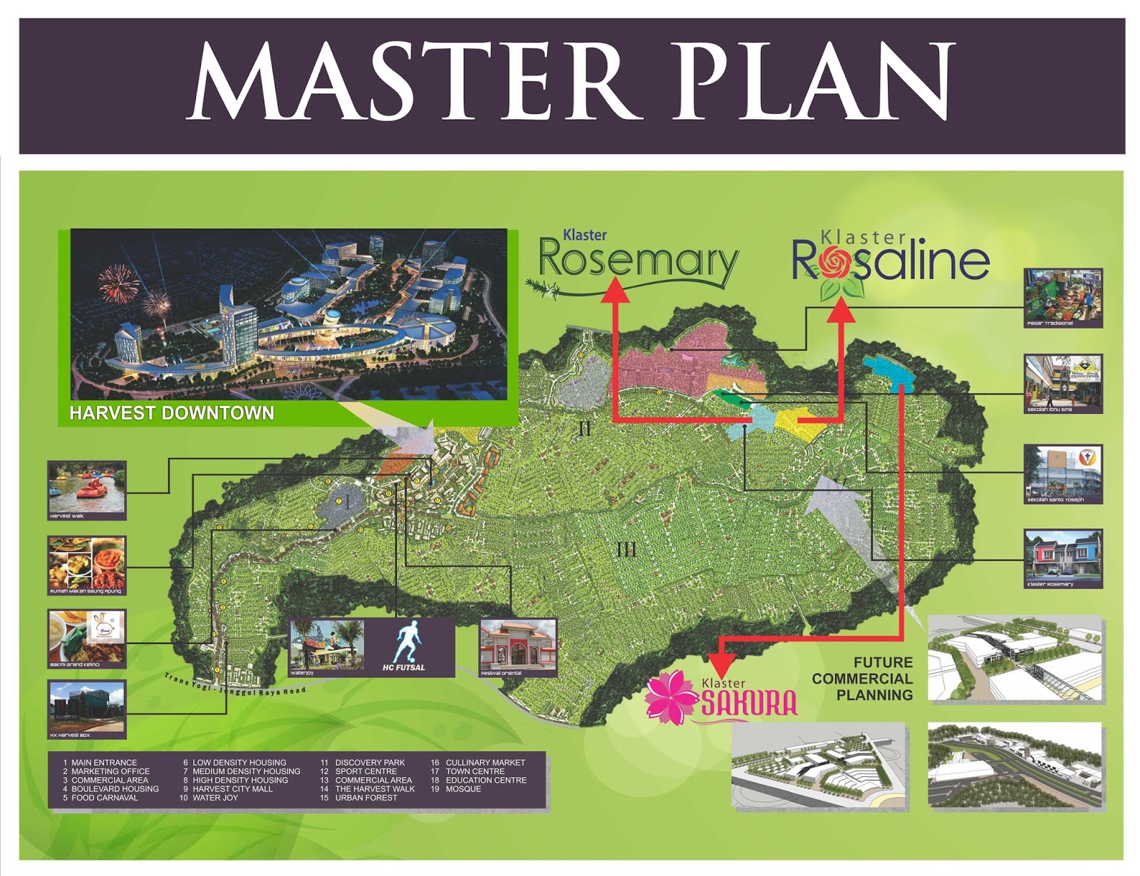 Harvest city HARVEST CITY KOTA MANDIRI 1.050 HA TERBESAR DI CIBUBUR