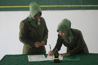 PENGANGKATAN WAKIL KETUA PERSIT CABANG XLVI KODIM 0725/SRG