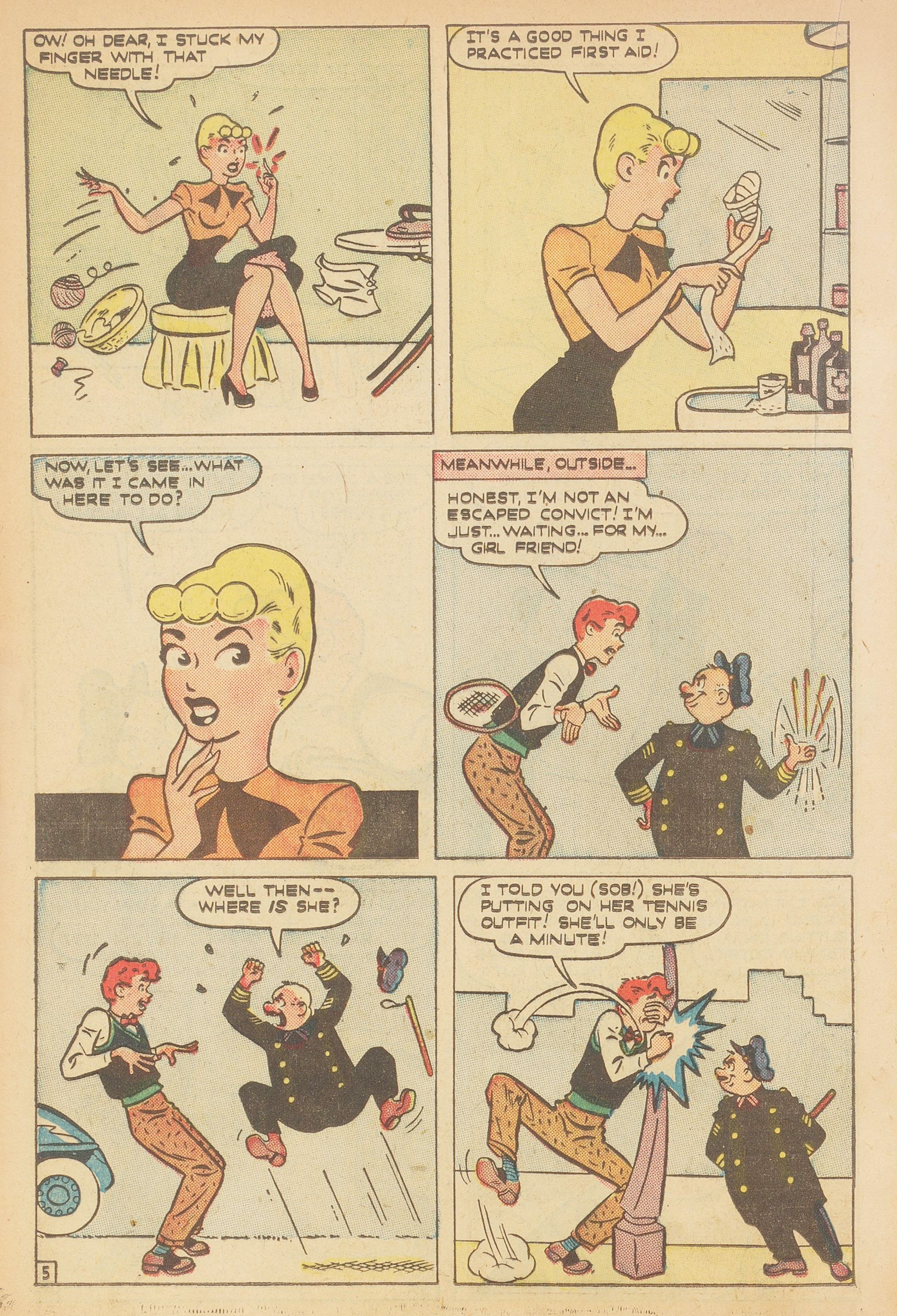 Read online Hedy Of Hollywood Comics comic -  Issue #36 - 28