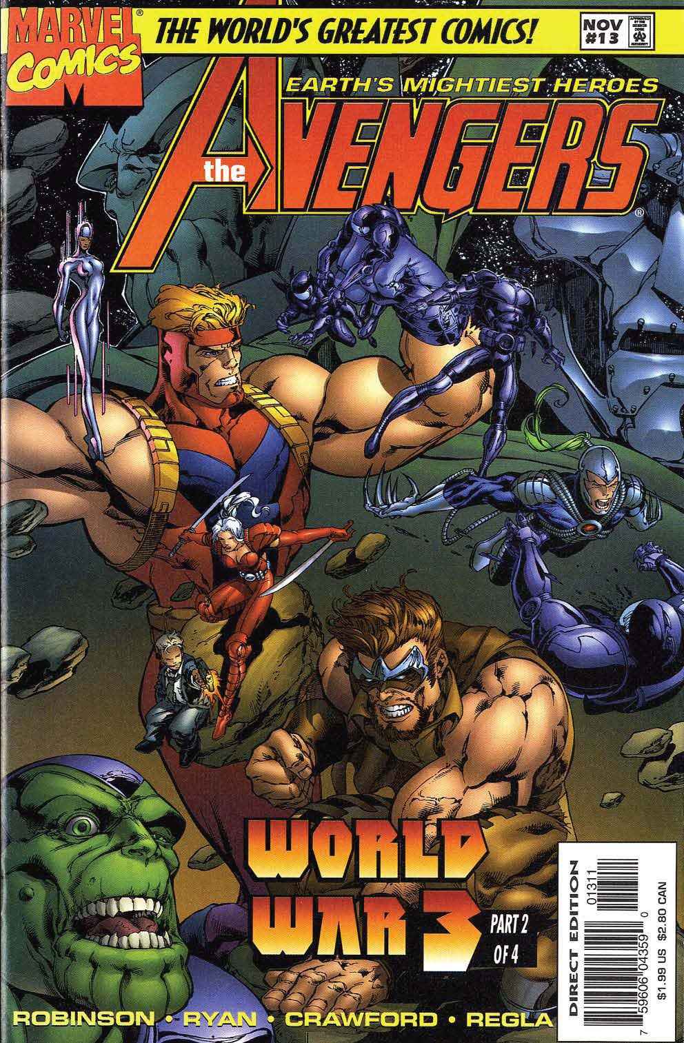 Read online Captain America (1996) comic -  Issue #12c - 1