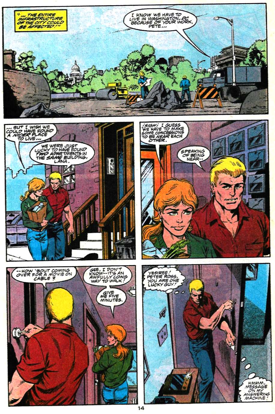 Read online Adventures of Superman (1987) comic -  Issue #481 - 15