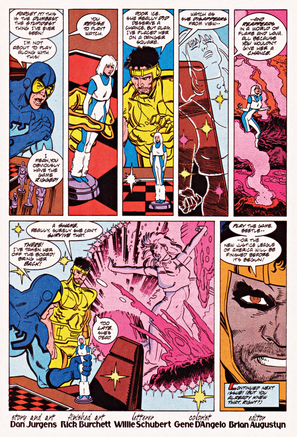 Read online Justice League America comic -  Issue #61 - 23