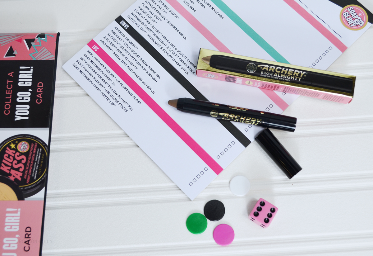 Glam Slam Beauty Game from Soap and Glory on the Rock On Holly Blog