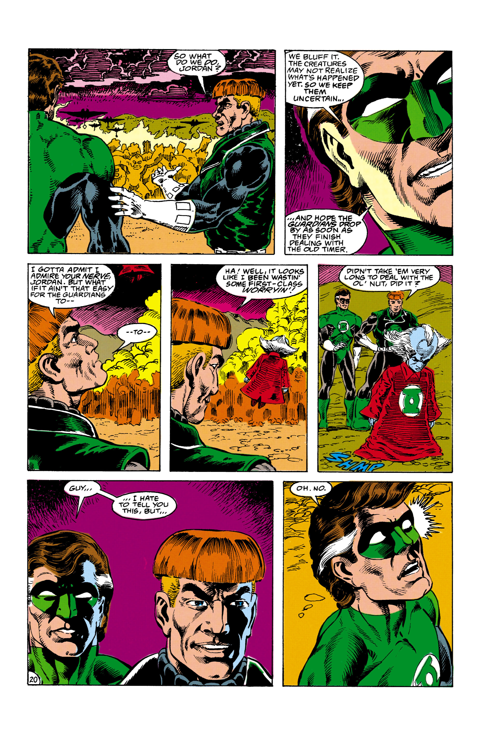 Read online Green Lantern (1990) comic -  Issue #7 - 21