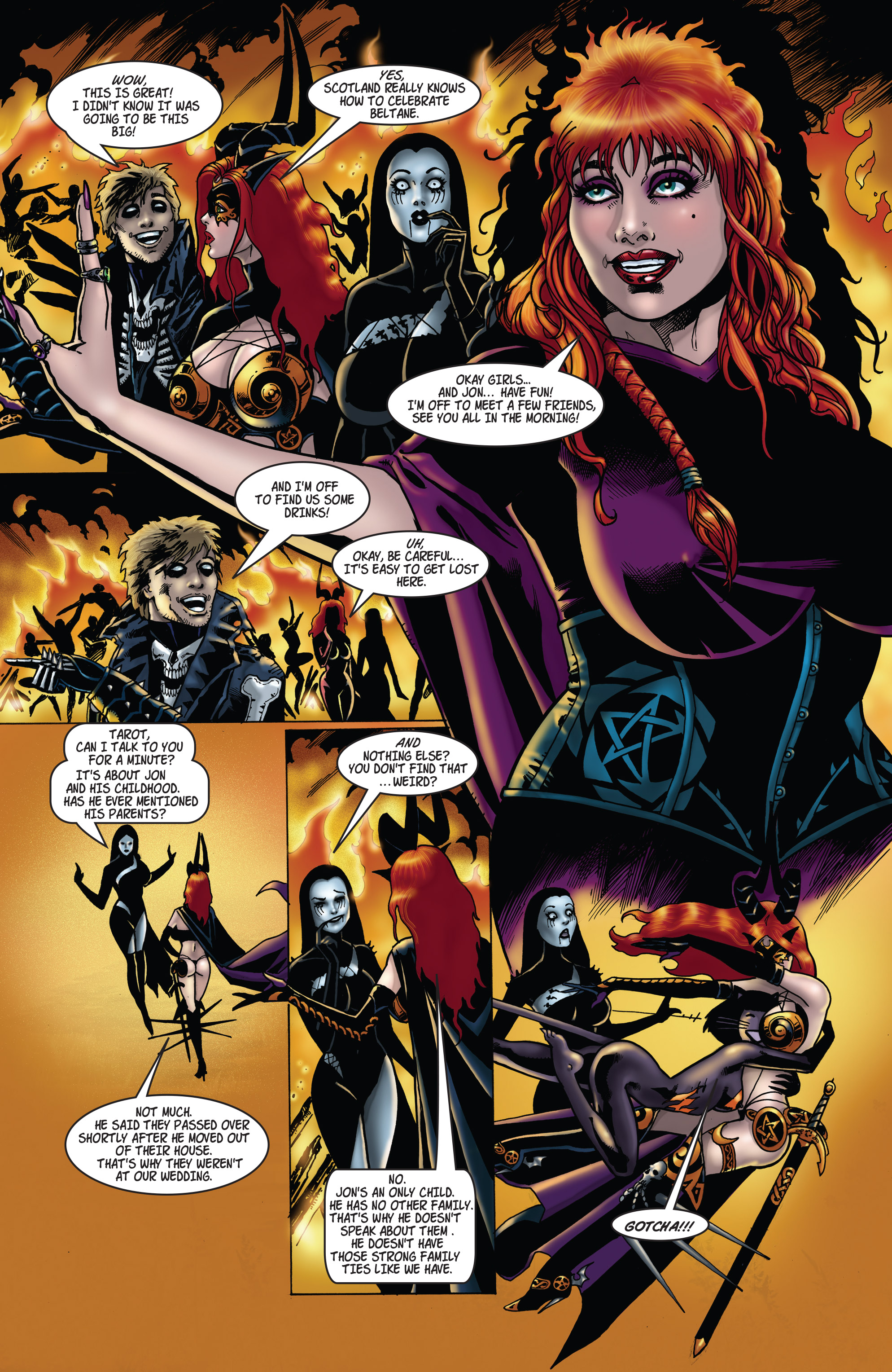 Read online Tarot: Witch of the Black Rose comic -  Issue #104 - 6