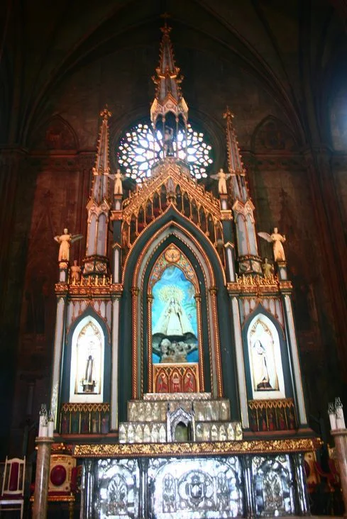 San Sebastian Church altar