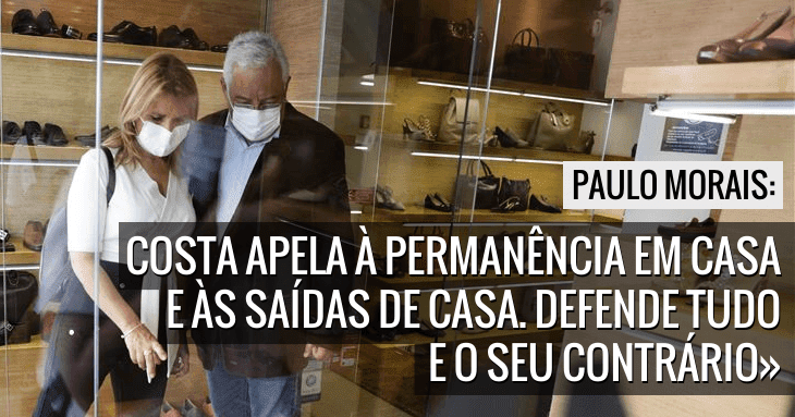 Saiam, mas fiquem em casa! - Paulo Morais