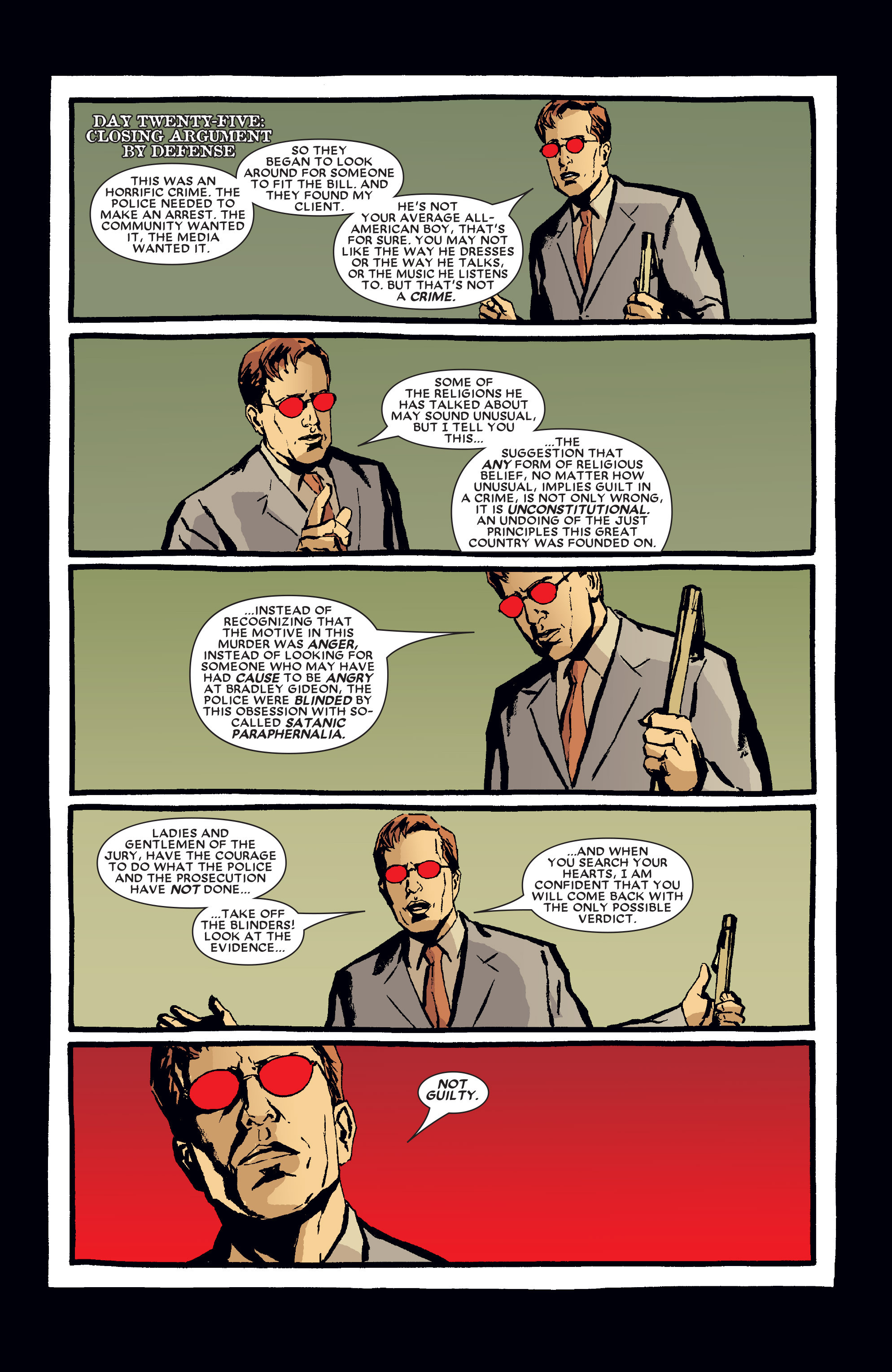 Read online Daredevil: Redemption comic -  Issue #5 - 23