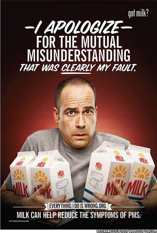 Beer And Stupidity About Women, PMS And Why We Are Always Wrong