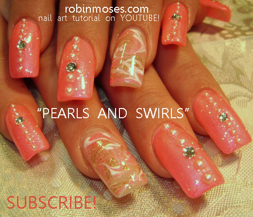 Robin Moses Nail Art  Foil nail art, Nail art, Pink foil nails