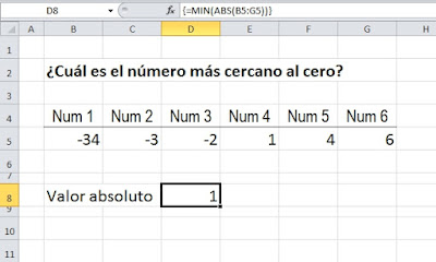 función en Excel