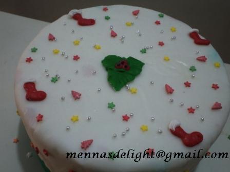 Foodie Delights Bangalore - Life n Spice: Christmas cake with Icing