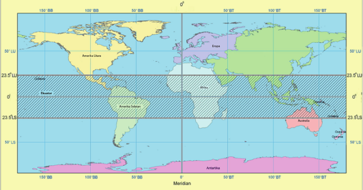 Ilmu Pengetahuan Sosial SMP ++: Letak Astronomis Suatu Negara