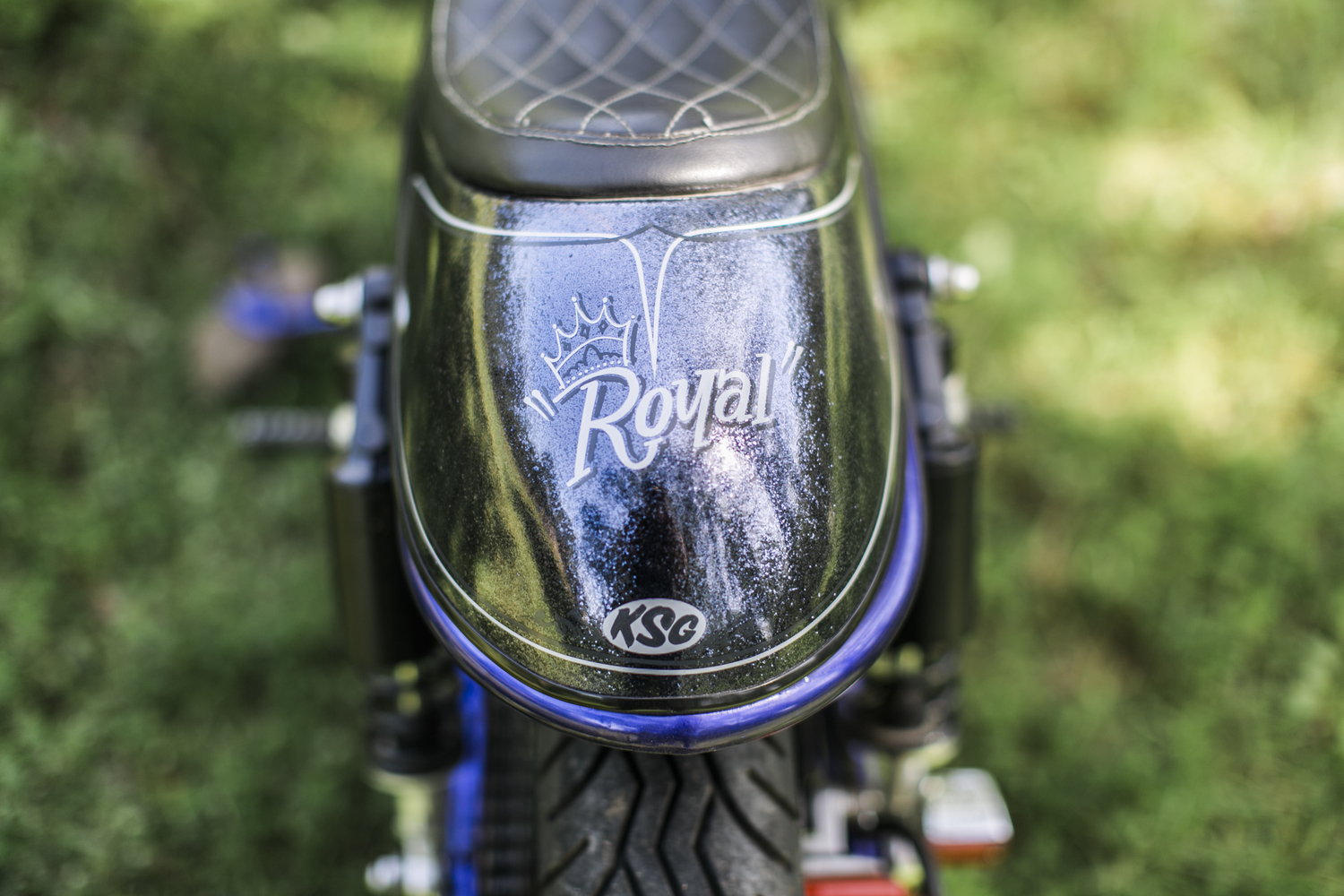 Hell Kustom Yamaha SR500 1977 By Kickstart Garage