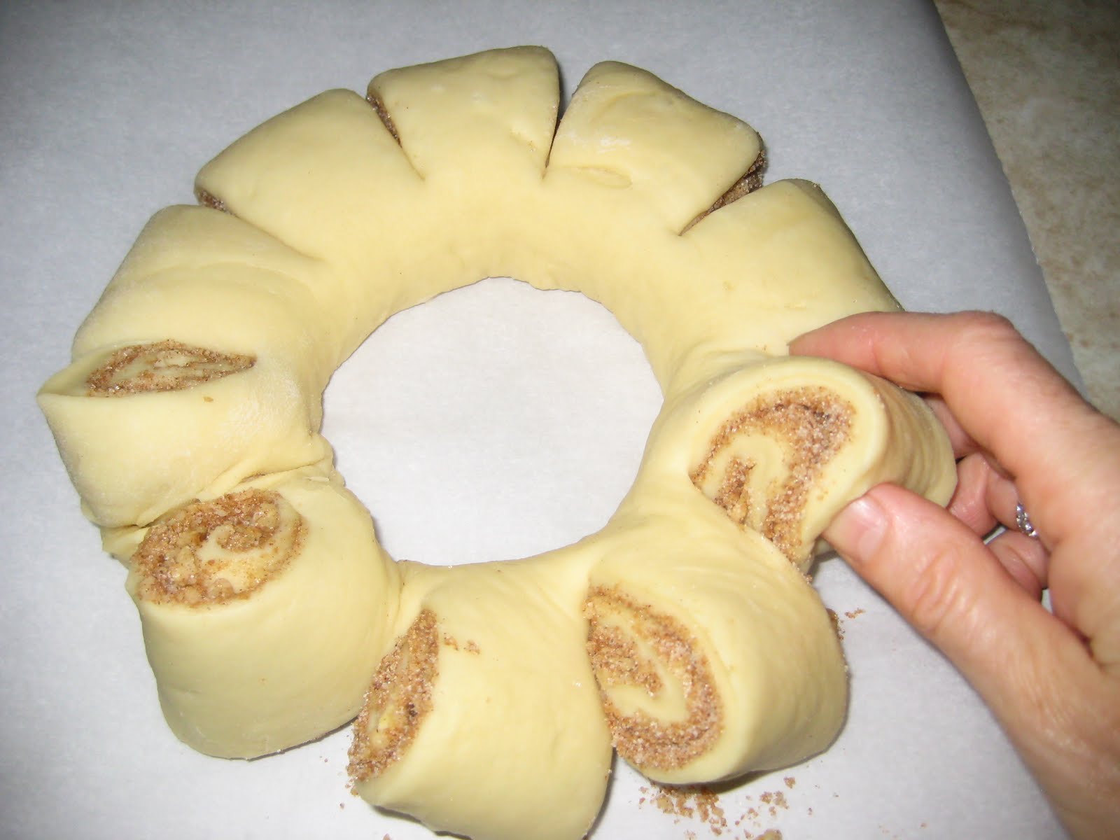 doughadear Blooming Coffee Cake Ring