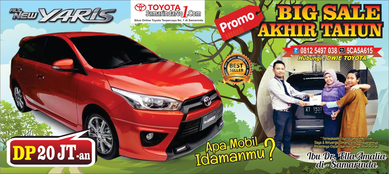 BIG SALE AKHIR TAHUN, Promo Toyota Akhir Tahun, Promo Mobil Baru Dp