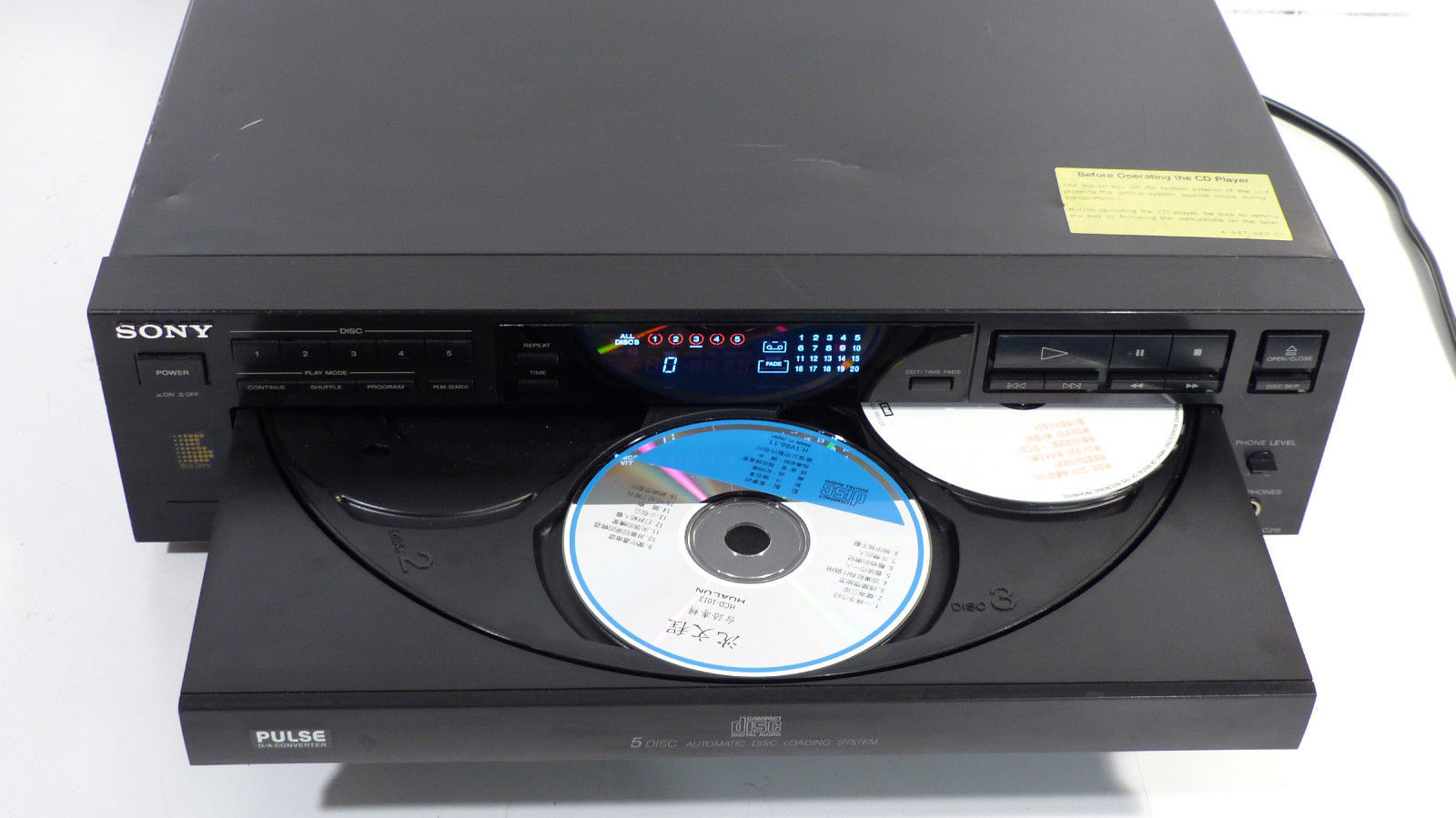 Sony CDPC215 CD Player AudioBaza