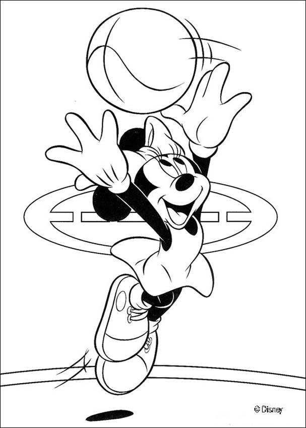 Disney Toon Coloring Pages Mickey Mouse, Minnie Mouse and Pluto