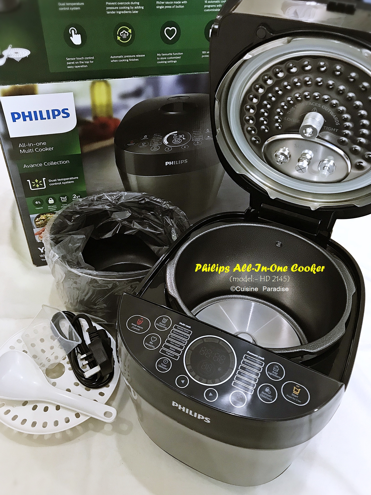 Philips Multi Cooker Hd2137 Philips Pressure Cooker Steam Function