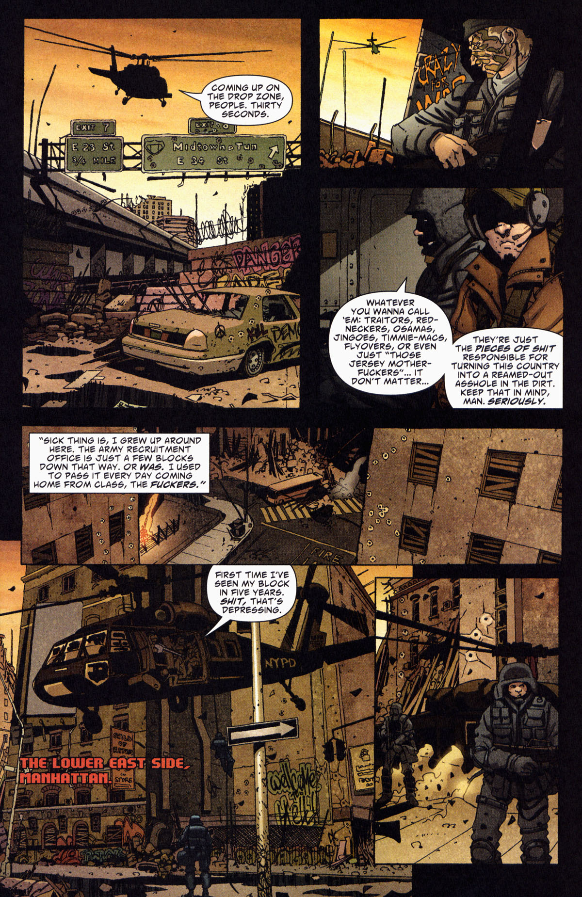 Read online DMZ (2006) comic -  Issue #1 - 9