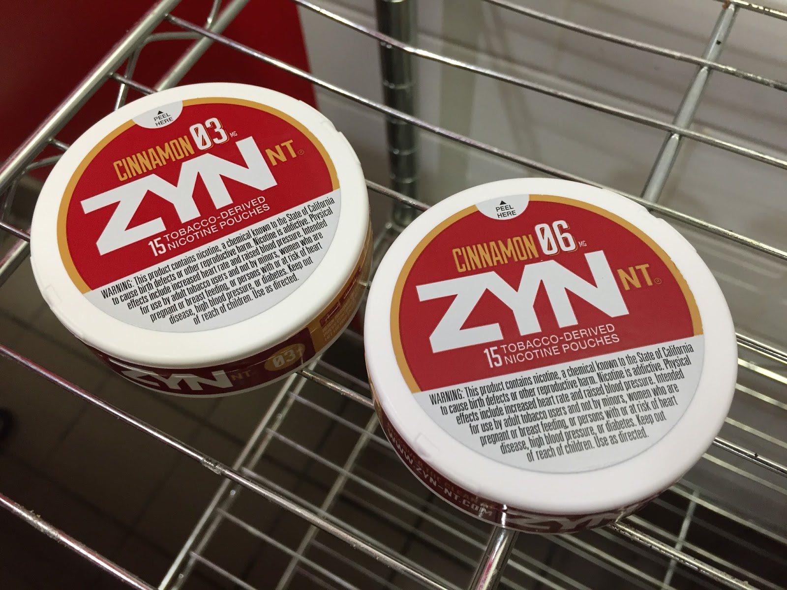 Zyn NT Cinnamon (03 and 06) Reviews. 12 July 2016.