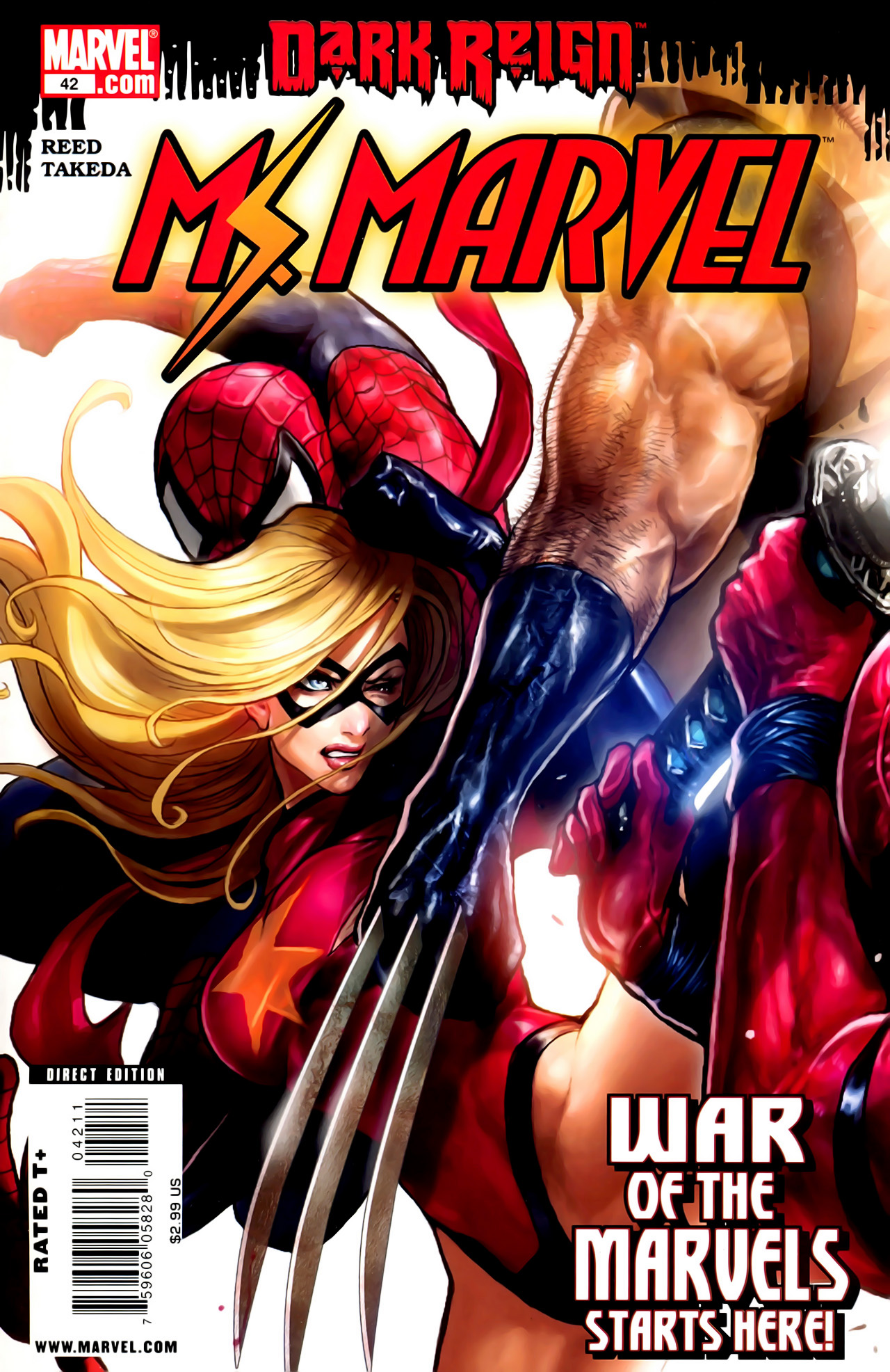 Read online Ms. Marvel (2006) comic -  Issue #42 - 1