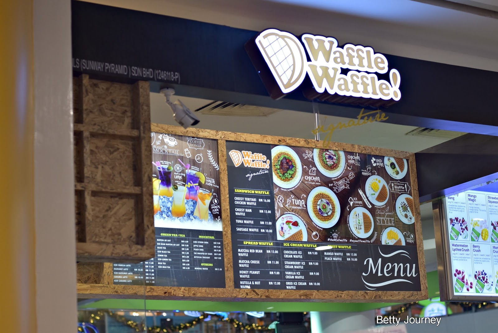 The Best Waffle Waffle! Signature Is Opening At Sunway Pyramid Mall